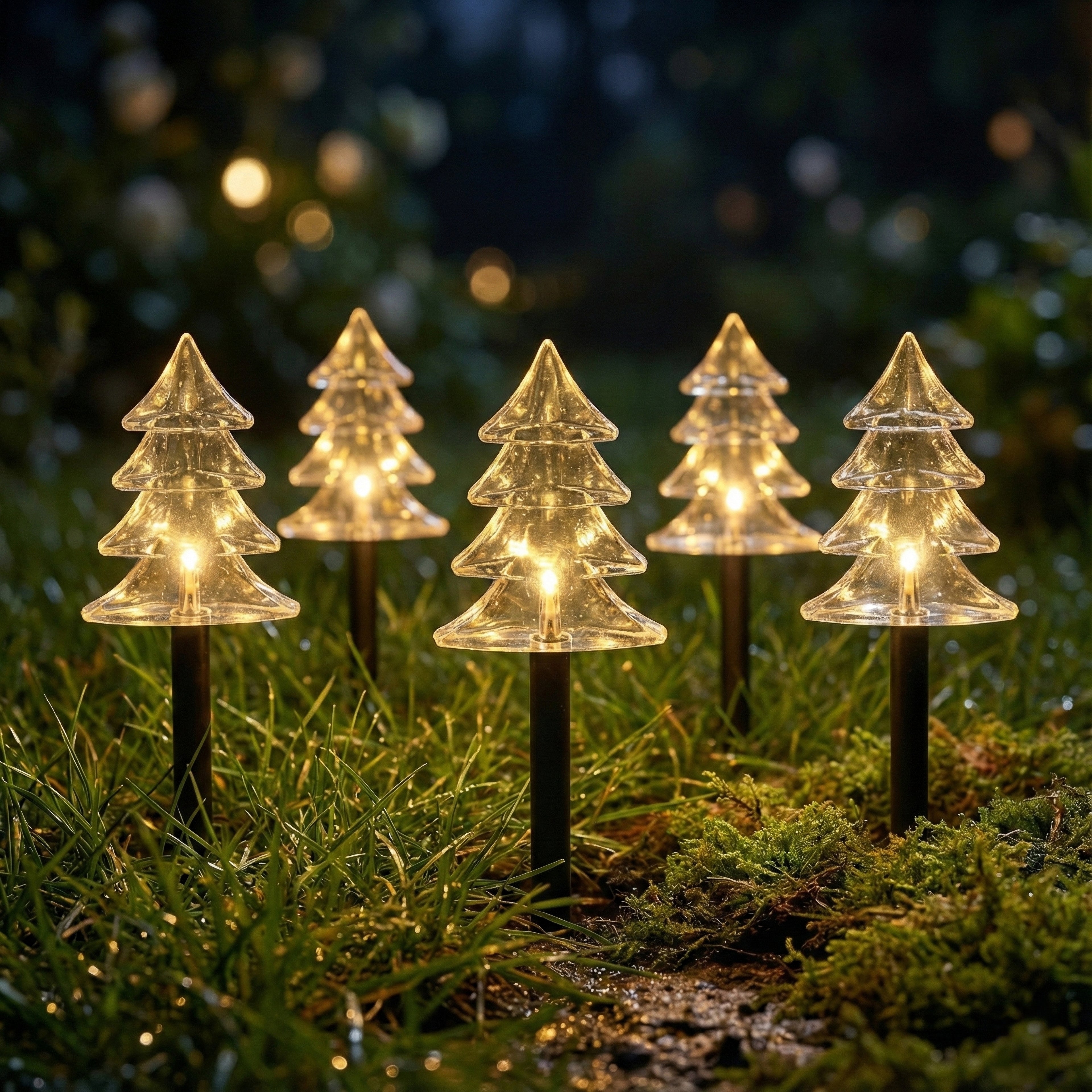 🎄✨ Estaca Solar Árbol Navideño (1pc)